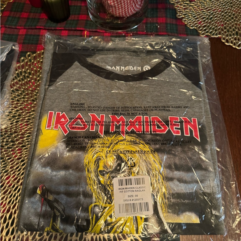 Iron Maiden Classic Rock Band T-Shirt